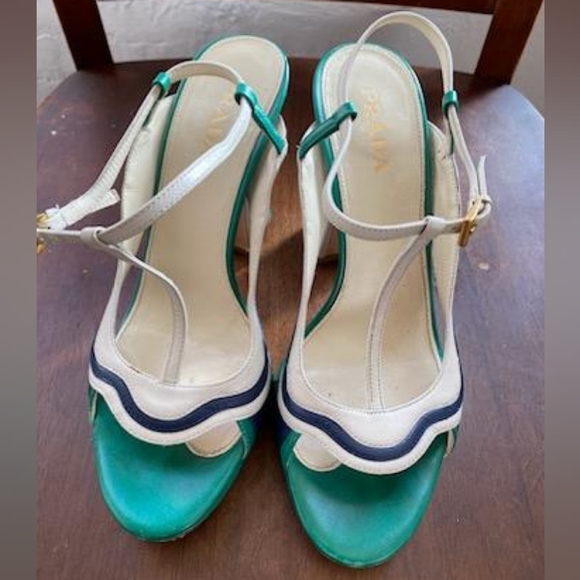 Prada Multicolor Vintage Fairy Collection pumps with original box - Picture 2 of 8